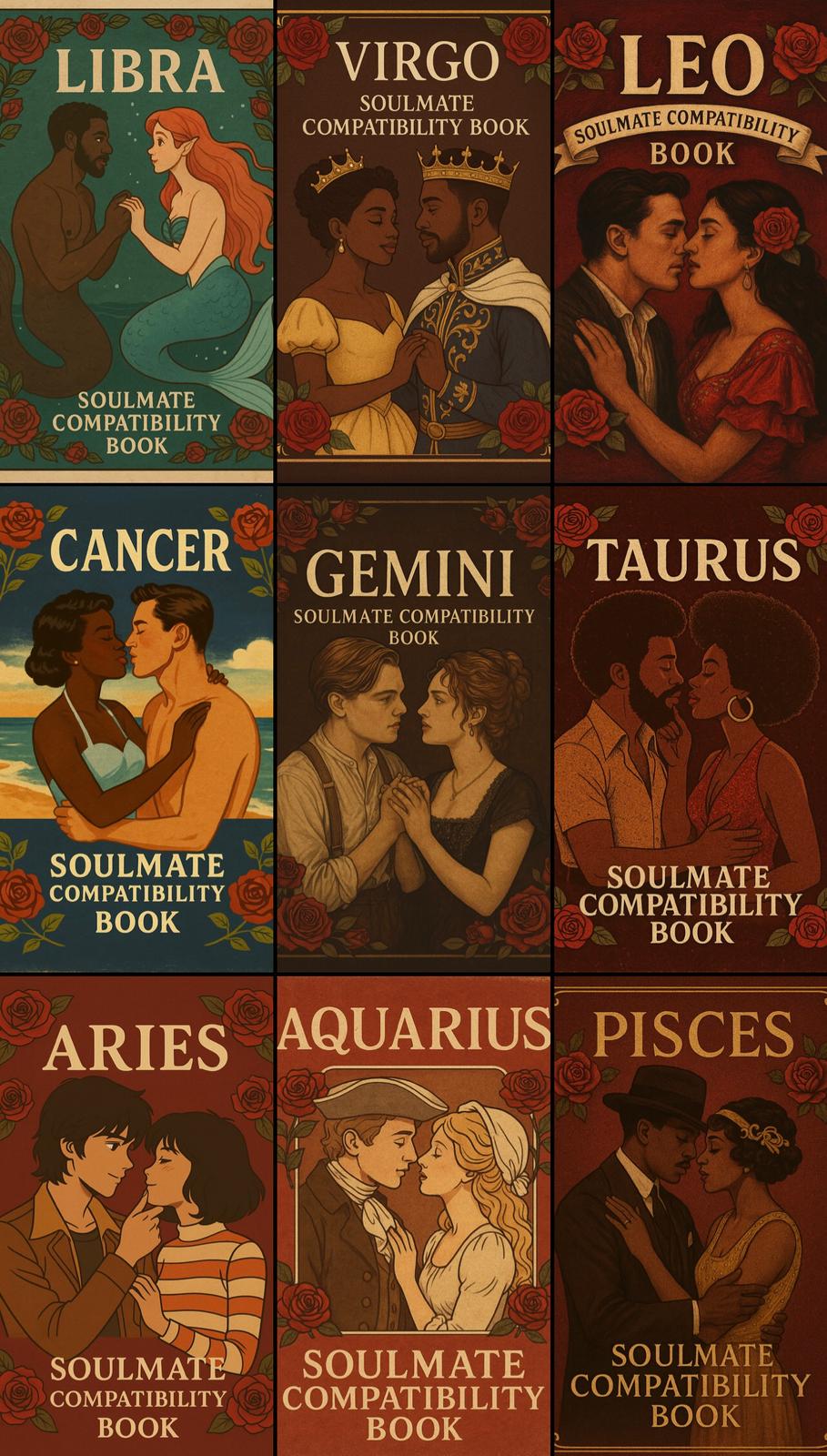 Zodiac Compatibility E-Books (Choose Your Sign)